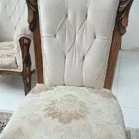مبلمان 9‌ نفره استیل، چوب گردو|مبلمان خانگی و میز عسلی|کرج, اتحاد|دیوار