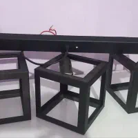 چراغ آویز سه شعله|لوستر و چراغ آویز|تبریز, |دیوار