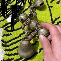 قورچه و زنگوله آنتیک قدیمی|کلکسیون اشیاء عتیقه|نیشابور, شریعتی|دیوار