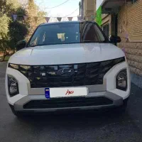 هیوندای کرتا ۲۰۲۳ سفید صدفی در حد صفر مشابه توسان