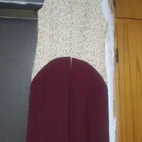 پیراهن مجلسی زنانه دو عدد با کت و شلوار مردانه