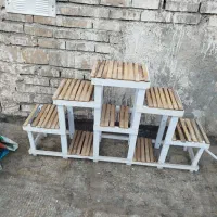 پایه گل PVC