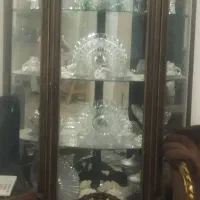 ویترین تمام چوب کارشده بدون ایراد