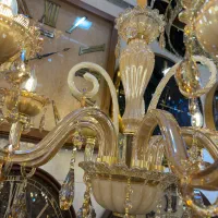 مدل بلوری تمام خارجی|لوستر و چراغ آویز|اراک, |دیوار