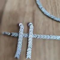سرویس نقره 45گرمی در حد نو