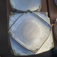 سرویس چینی رزیانا طلا کوب طرح ۱۱۴|ظروف سرو و پذیرایی|تهران, خزانه|دیوار