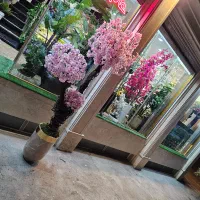 نصب و اجرای درخت شکوفه بهاری|گل مصنوعی|قم, باجک یک|دیوار