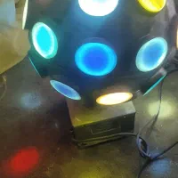 توپ گردان نورپردازی تمام اهنی|ریسه و چراغ تزئینی|کوهدشت, |دیوار