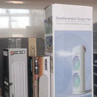 چراغ شارژی، پنکه خنک کننده|لامپ و چراغ|قم, باغ کرباسی|دیوار