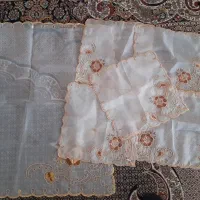 رومیزی حریر|پرده، رانر، رومیزی|اردبیل, |دیوار