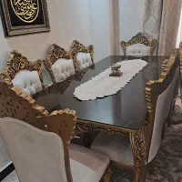 فروش میز نهارخوری ۶نفره سلطنتی
