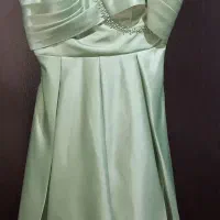 پیراهن ساتن مجلسی
