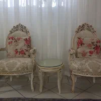 مبل سلطنتی ۸ نفره|مبلمان خانگی و میز عسلی|بجنورد, |دیوار