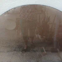 شیشه میز گرد