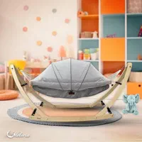 گهواره چوبی، ننو، نوستالژی، سیسمونی کیمیا، مسکن|اسباب و اثاث بچه|کرمانشاه, |دیوار