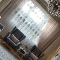 پرده و زیر پرده همراه والان|پرده، رانر، رومیزی|تهران, شهرک ولیعصر شمالی|دیوار