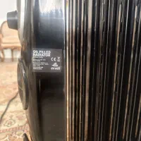 شوفاژ برقی ایوولی ۱۵ پره مشکی فن دار