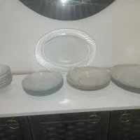 سرویس شش نفره پیرکس|ظروف سرو و پذیرایی|شیروان (خراسان), |دیوار