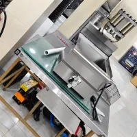 سرخ کن رومیزی تک لگن ۱۰ لیتری دارای شیر تخلیه