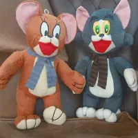 عروسک موش و گربه و فیل کاملا نو