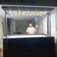 گاوصندوق آسانسوری همراه با شیشه ضدگلوله با دکور