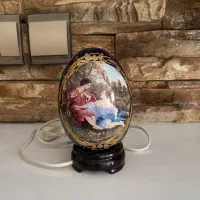 چراغ خواب سرمه ایی وسایل دکوری