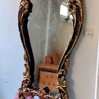 آیینه کنسول ورق طلا