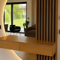 طراحی و ساخت کابینت کمد تخت