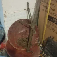 ترازو قدیمی وباسکول سنگی