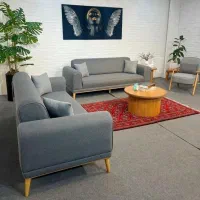 مبل راحتی با پارچه خارجی//|مبلمان خانگی و میز عسلی|زرند, |دیوار