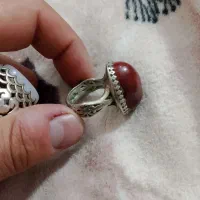 پنج عدد انگشتر نقره طاها مال پدر پدر بزرگم هست|جواهرات|ارومیه, |دیوار