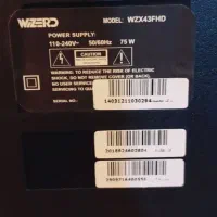 تلویزیون ال ای دی 43اینجWizerd