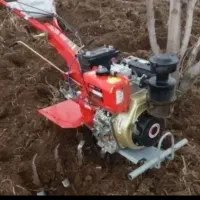 تیلر شخم زدن باغ