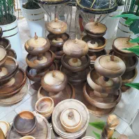 سرویس چوبی گردو در چند مدل اک|ظروف سرو و پذیرایی|قم, شهرک فاطمیه|دیوار