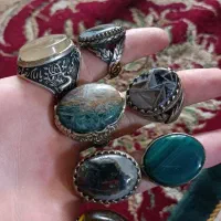 انگشتر عقیق معدنی