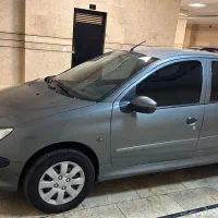 پژو 206SD V8 مدل 86 خاکستری بسیار تمیز و مرتب