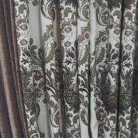 کنار پرده سالم ومرتب|پرده، رانر، رومیزی|قروه, |دیوار