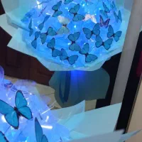 تولید کننده انواع دسته گل پروانه چراغدار با تخفیف