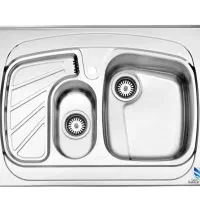 سینک روکار مدل۶۰۸ استیل البرز