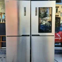 یخچال فریزر دوقلو هوم بار شیشه ای مدل RF-TWIN17