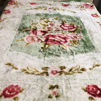 پتو گلبافت دو نفره در حد نو