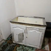 کابینت 4 عدد با سینک و آب چکان|مصالح و تجهیزات ساختمان|کرمانشاه, |دیوار
