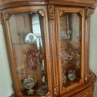 بوفه چوب روسی دوطبقه