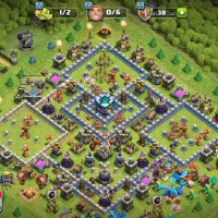 اکانت لول ۱۵۱ کلش اف کلنز تان ۱۲ مکس تازه ۱۳ رفته