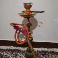 قلیان تنه برنجی|صنایع دستی و سایر لوازم تزئینی|ماهدشت, |دیوار