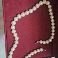 گردنبند مروارید دریایی طبیعی
