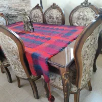 سرویس مبلمان هفت نفره با ناهار خوری سالم ونو|مبلمان خانگی و میز عسلی|اصفهان, کوجان|دیوار