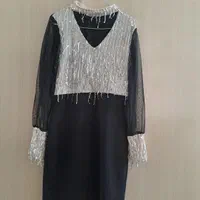 لباس مجلسی ومانتو  در حد نو