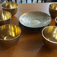 ست فنجان برنجی|کلکسیون اشیاء عتیقه|تهران, صادقیه|دیوار