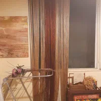 پرده پانج شده سه تایی مدل نخی